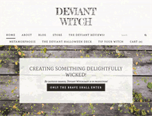 Tablet Screenshot of deviantwitch.com